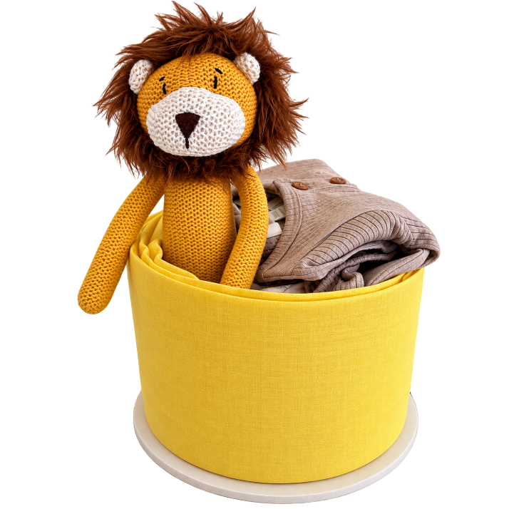 Lion Nappy Cake (small)