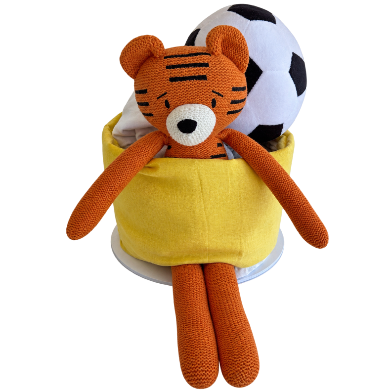 Tiger Nappy Cake (large)